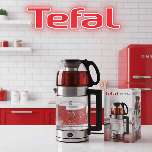 چایی ساز روهمی تفال_ وارمردار مدل TF_ ۱۲۴