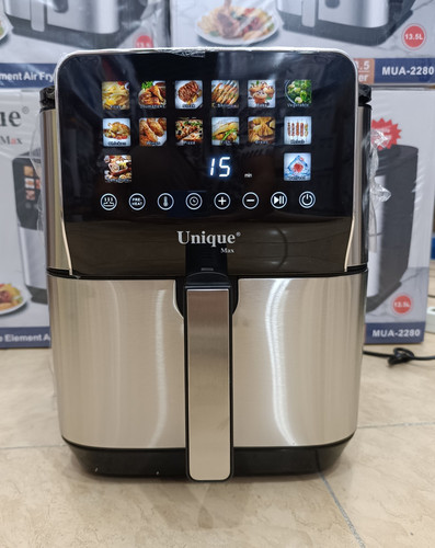 سرخکن دو المنت 13/5 لیتر یونیک مکس- توان 2600 وات - سبدجداشونده منوی رنگی مدل MUA-2280