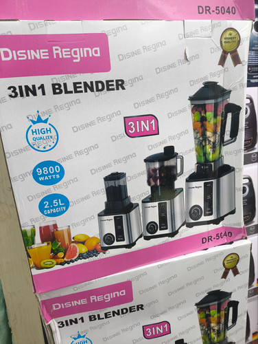 غذاساز 3 کاره پایه استیل دسینی- توان 9800 وات مدل DR-5040