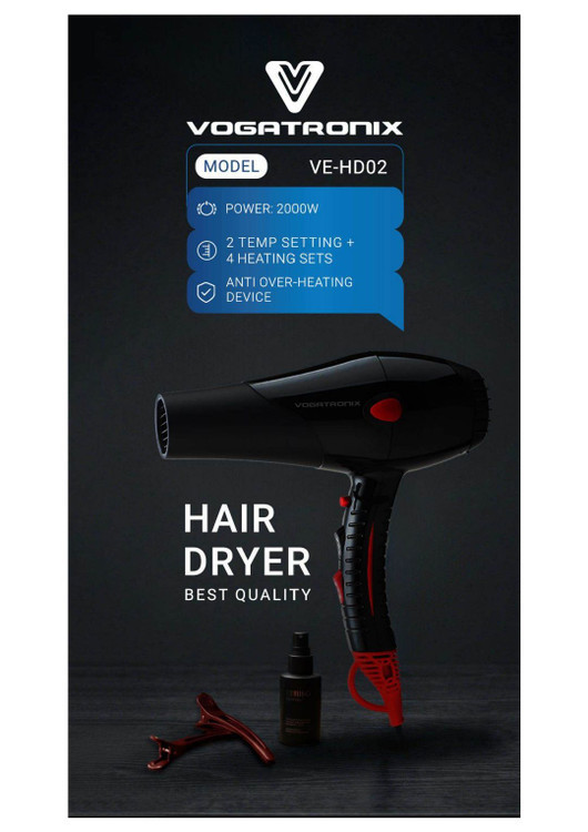 سشوار وگاترونیکس مدل VE-HD02